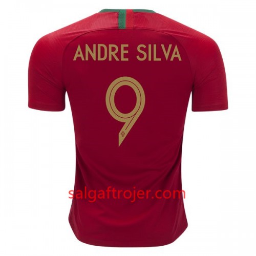 Portugal Fodboldtrøjer Ander Silva 9 Hjemmebanesæt VM 2018 Portugal Fodboldtrøjer Ander Silva 9 Hjemmebanesæt VM 2018